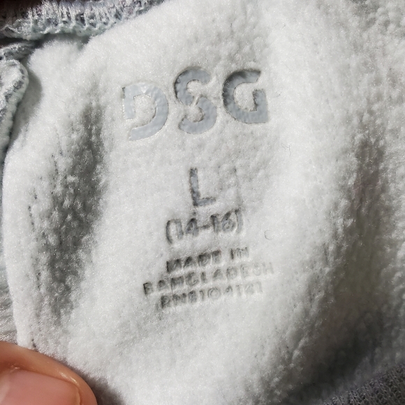 Juniors DSG Gray Joggers Size Large (14-16) - Picture 5 of 6